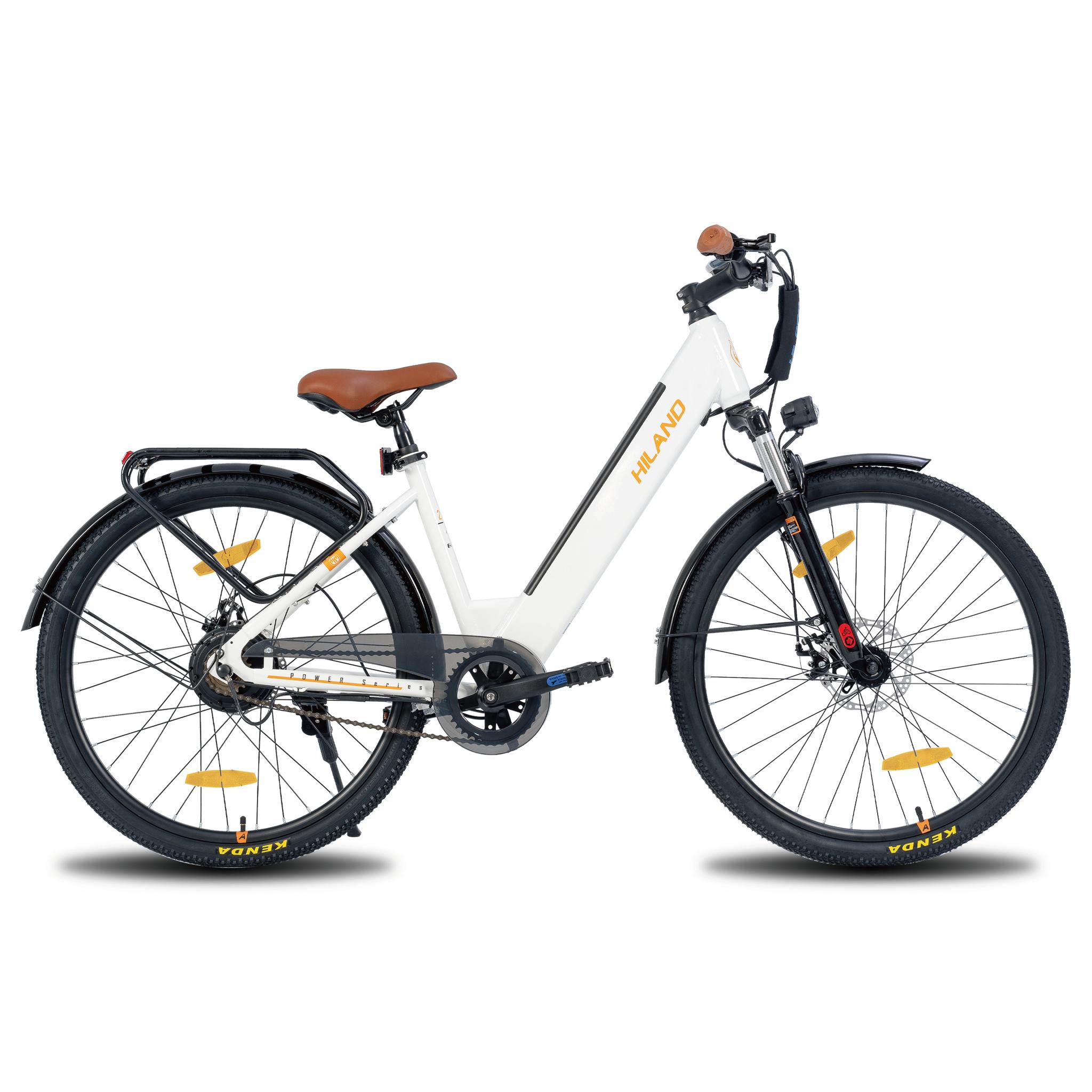 26 electric bicycle Ecotric Seagull 26" Mountain Bike The rear hub 36 Volt brushless motor provides you with 6 different speeds to make it to your desitation with ease 26" Powerful Electric Urban Commuter