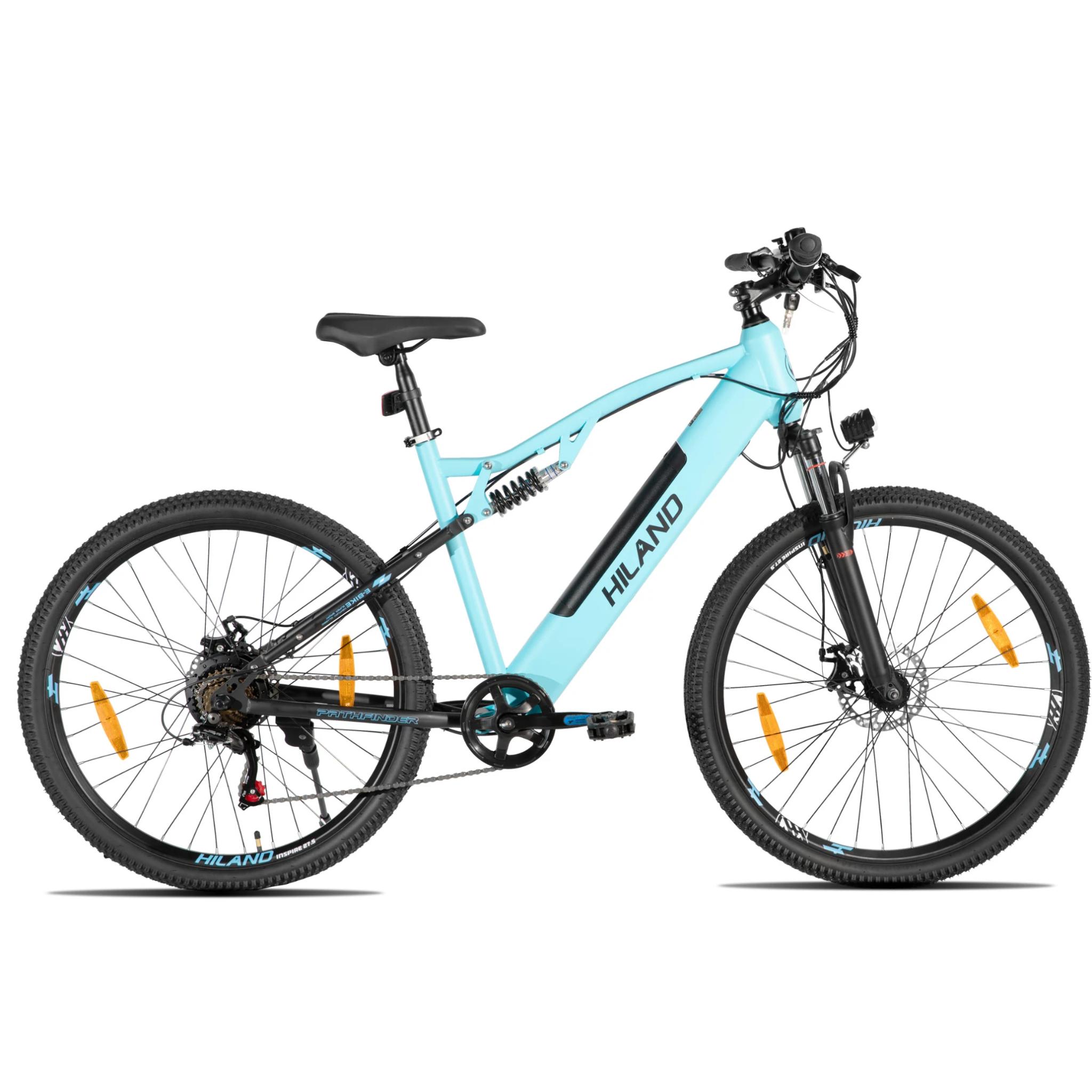 HILAND 電動自転車 e-bike 【大阪】 Spokane | 27.5 Inch Full Suspension Electric Mountain Bike