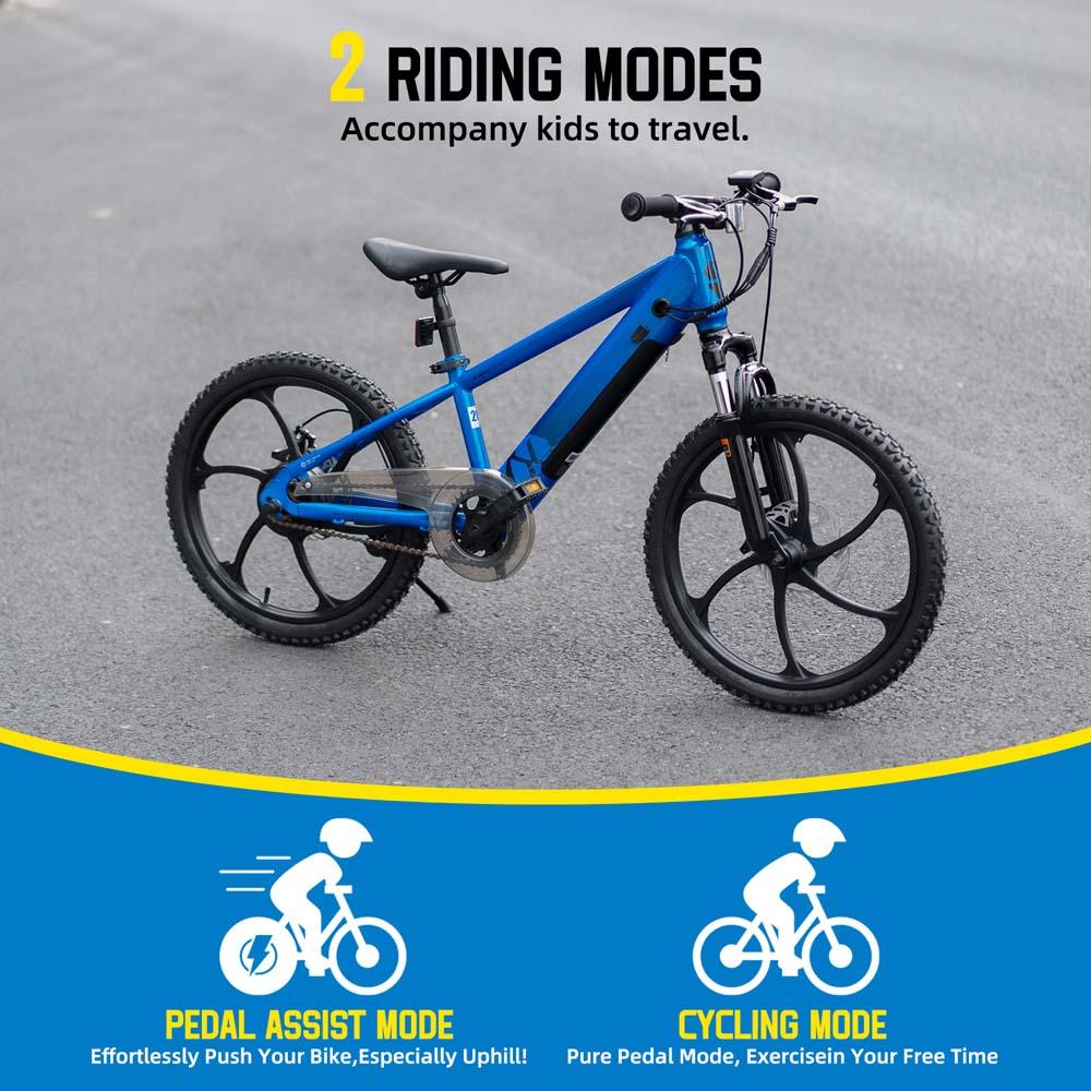 Glidex | 20 24 Inch Electric Bike for Kids Teens Glidex | 20 24 Inch Electric Bike for Kids Teens