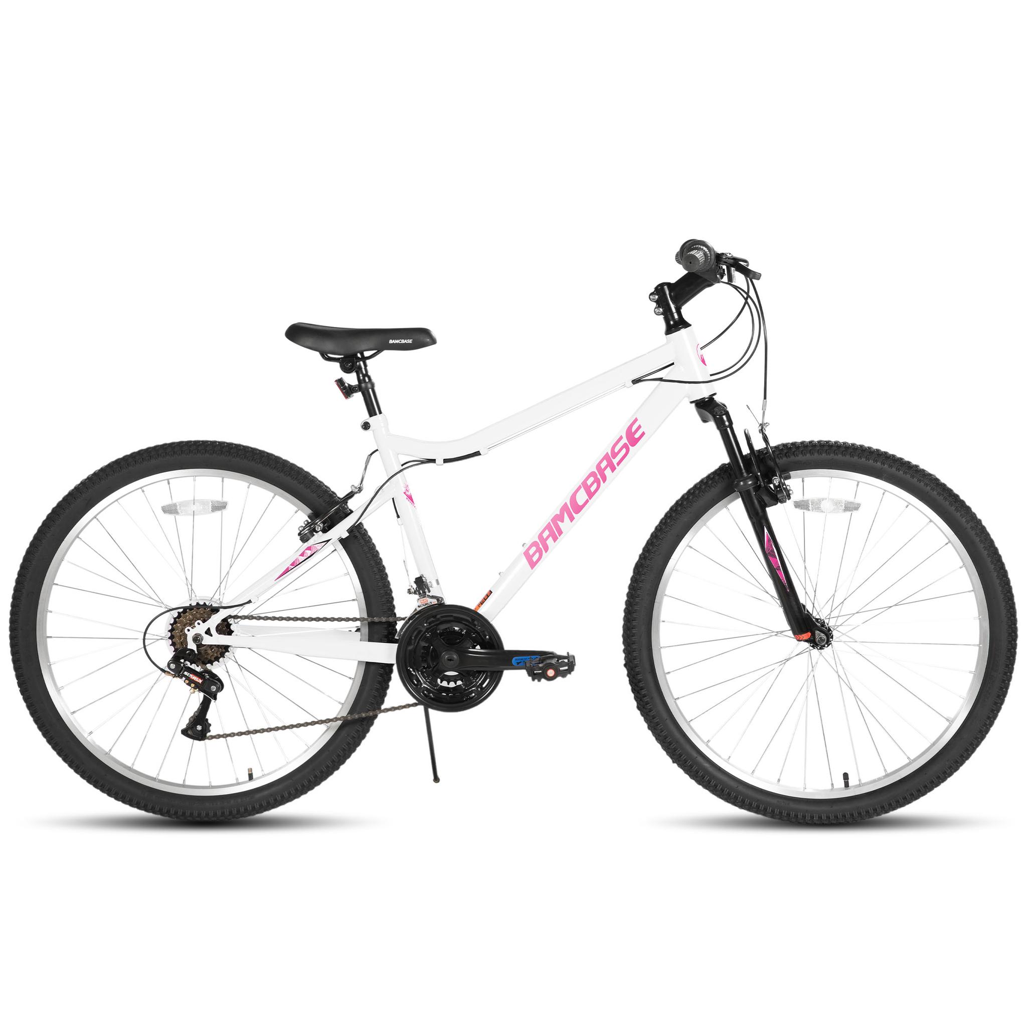 white womens bicycle Firmstrong Urban Lady Single Speed The Firmstrong Urban Lady Single Speed Womens Beach Cruiser Bike is smooth riding ZUKKA 26 inch 7 Speed