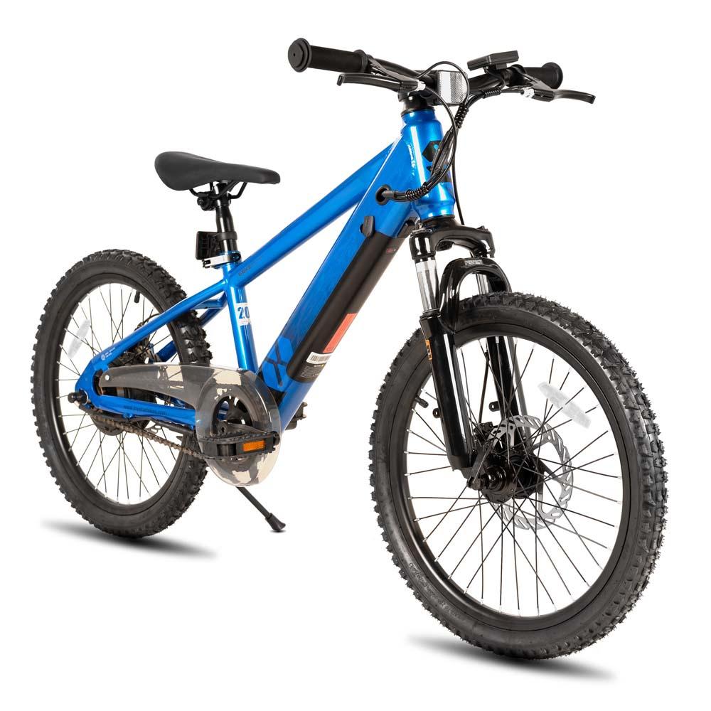 20 electric bicycle Warren All-Terrain Bike Bike features a sturdy 20 alloy frame and 36V350W hub drive motor JOYSTAR Electric Bike for Kids
